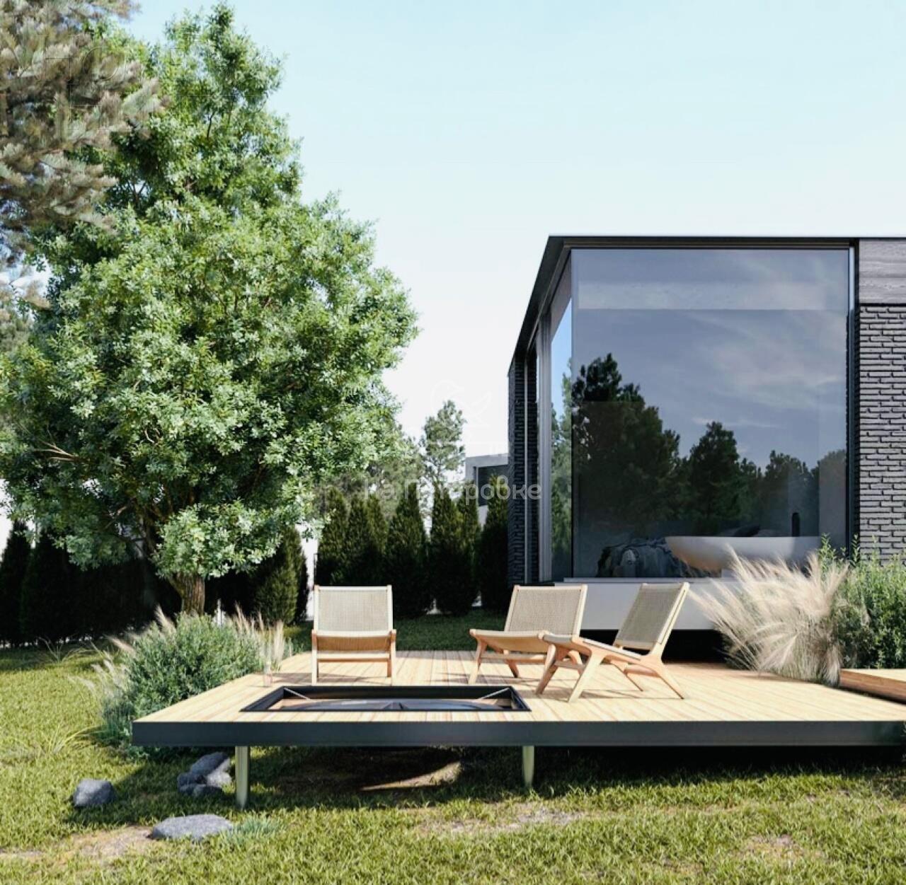 1-этажный коттедж 308.7 м² без отделки