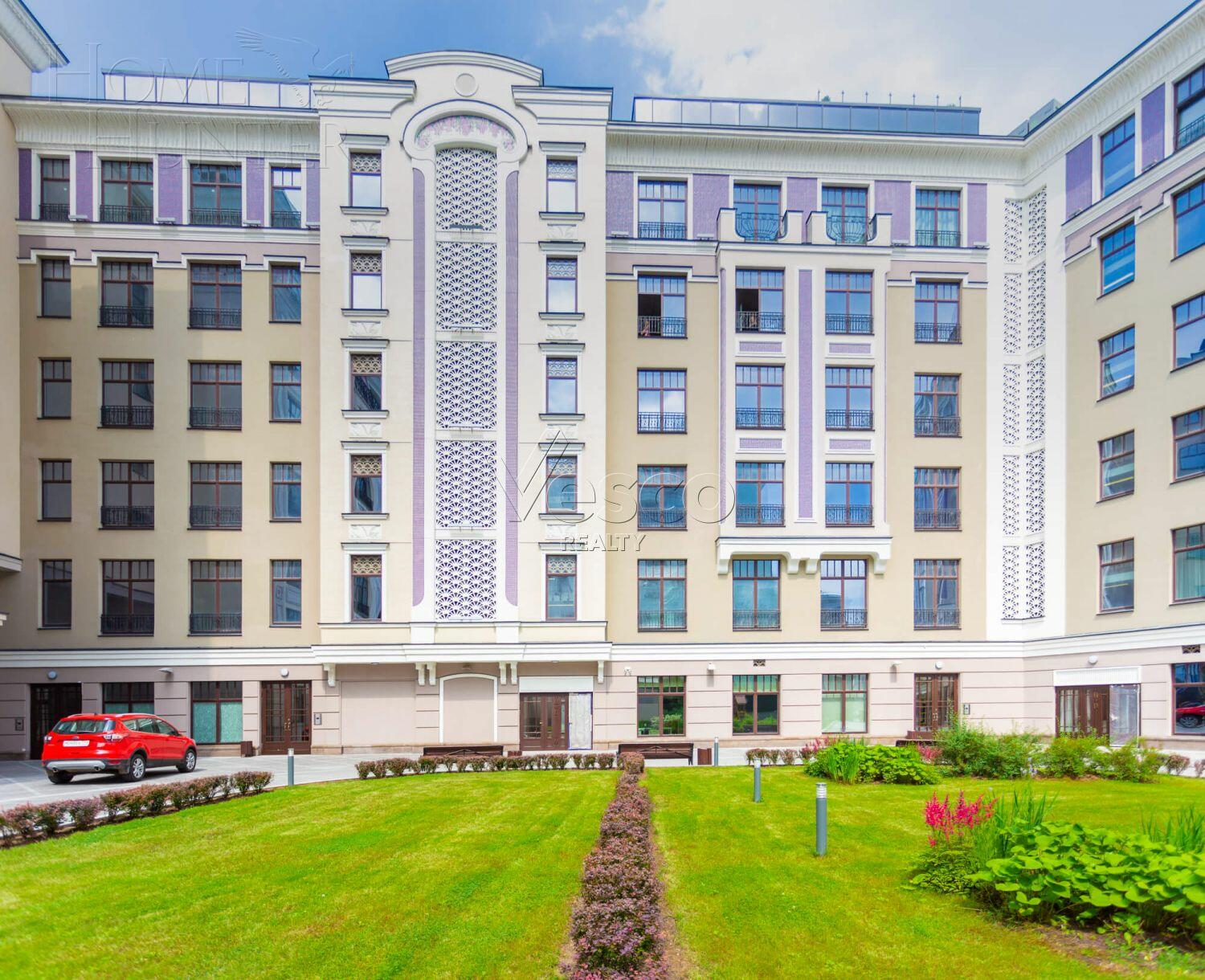 2-КОМН. АПАРТАМЕНТЫ БЕЗ ОТДЕЛКИ 68.5 М² НА 5 ЭТАЖЕ