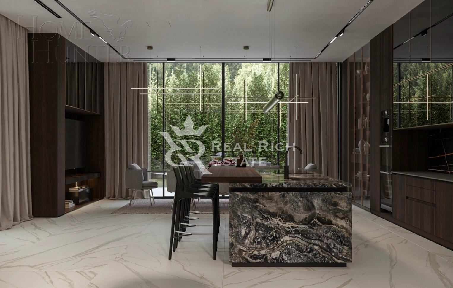 2-этажный коттедж 605 м² без отделки