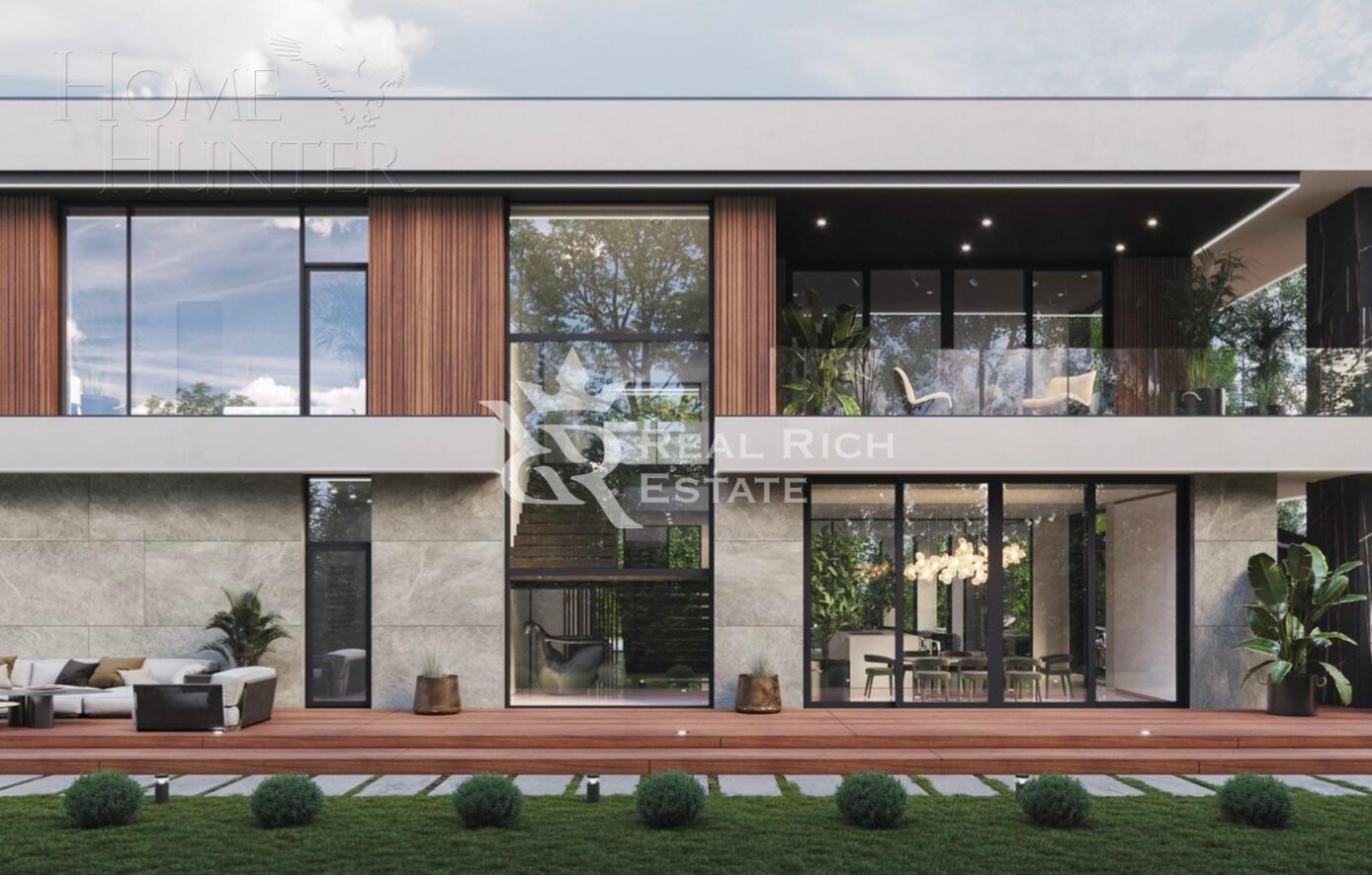 2-этажный коттедж 605 м² без отделки