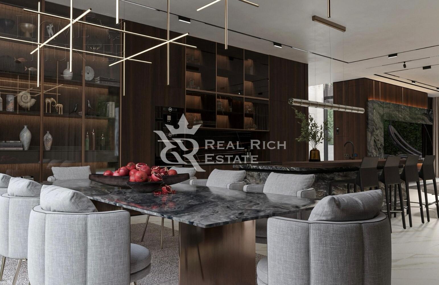 2-этажный коттедж 605 м² без отделки