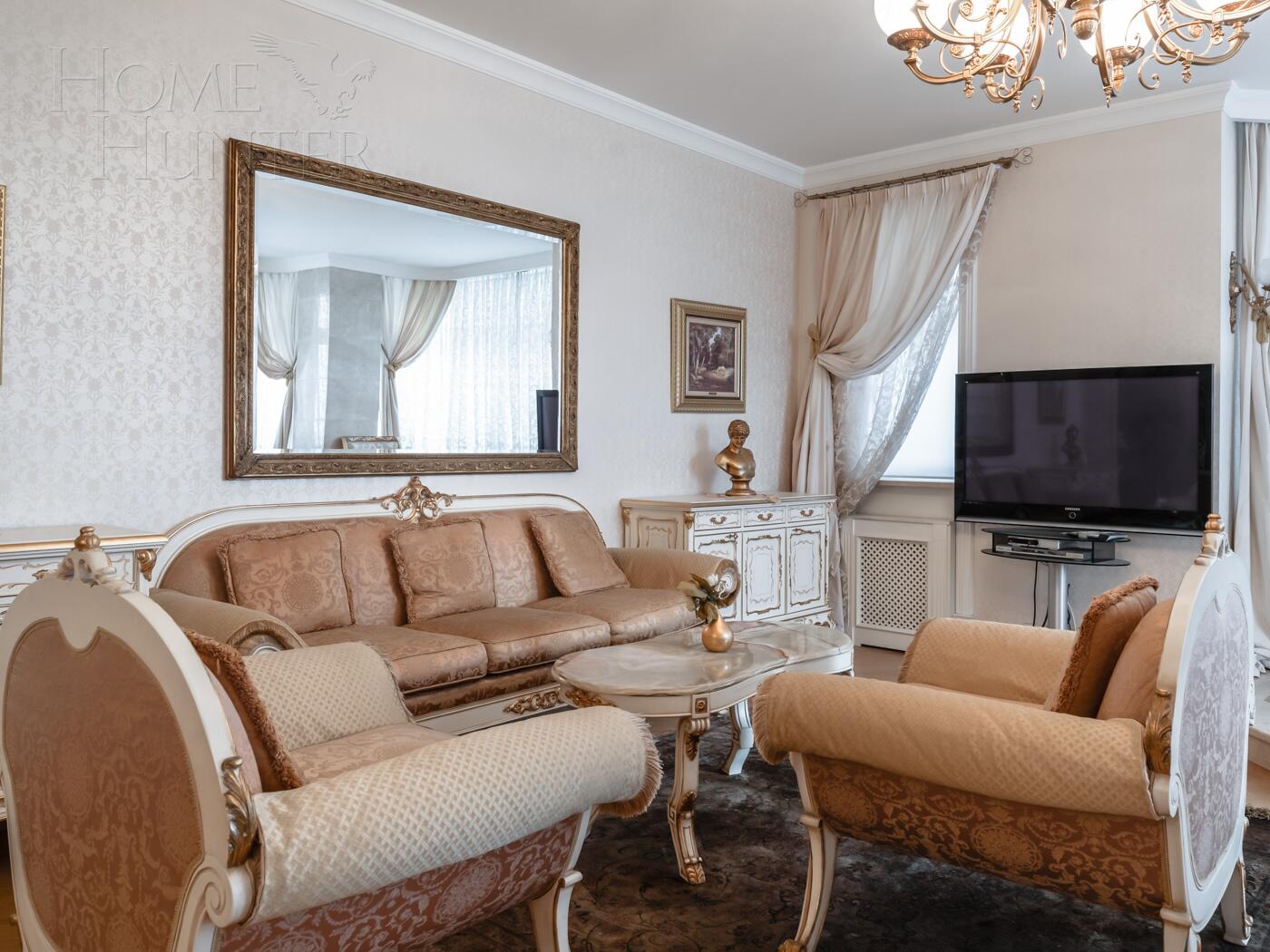 4-КОМН. КВАРТИРА С ОТДЕЛКОЙ 220 М² НА 31 ЭТАЖЕ