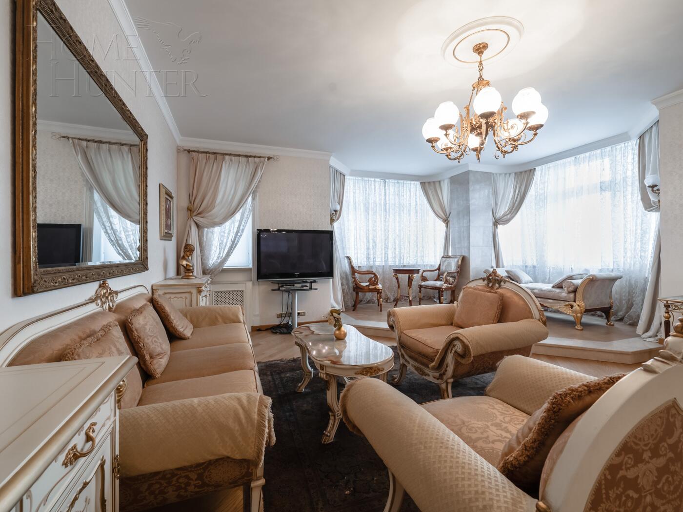 4-КОМН. КВАРТИРА С ОТДЕЛКОЙ 220 М² НА 31 ЭТАЖЕ