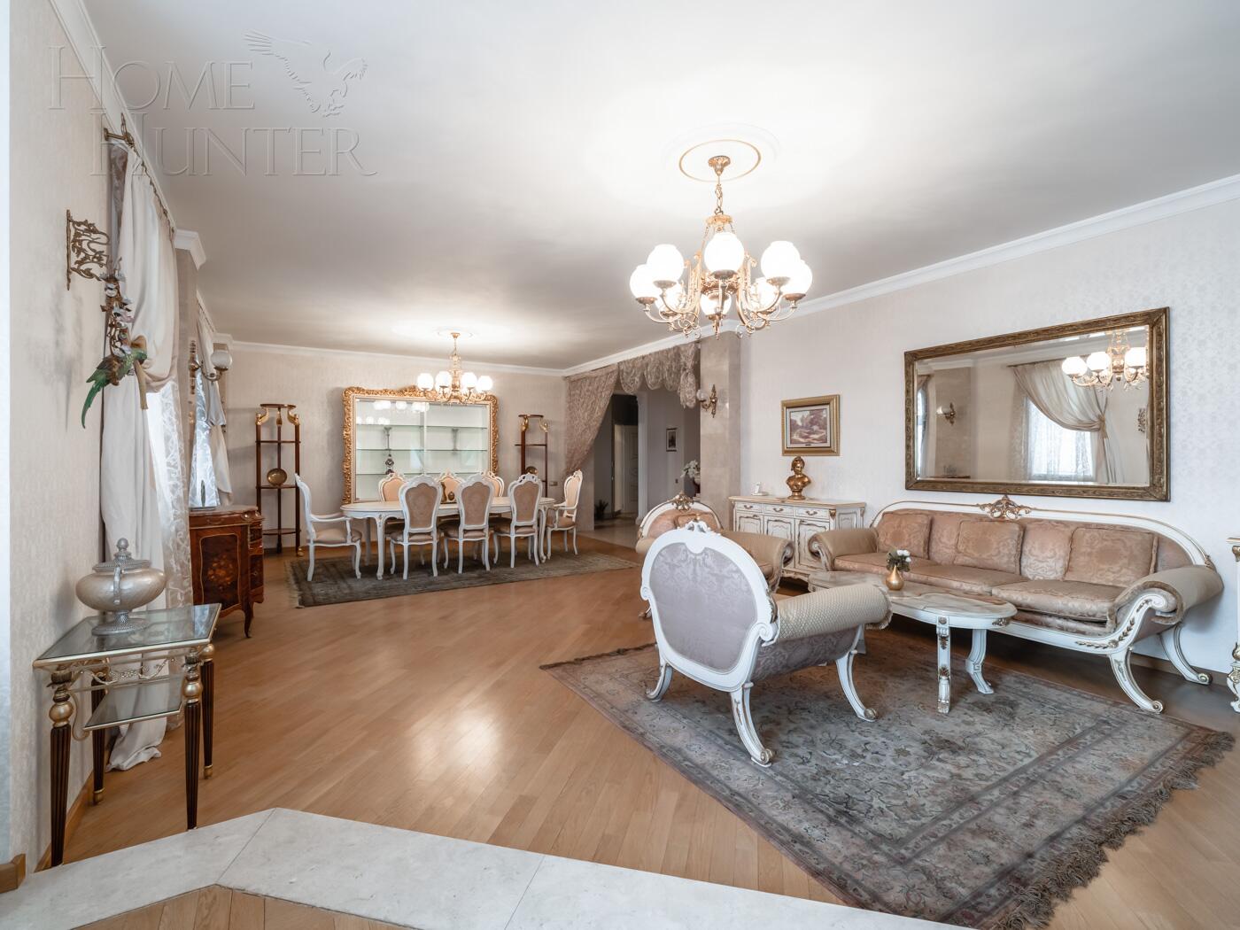 4-КОМН. КВАРТИРА С ОТДЕЛКОЙ 220 М² НА 31 ЭТАЖЕ