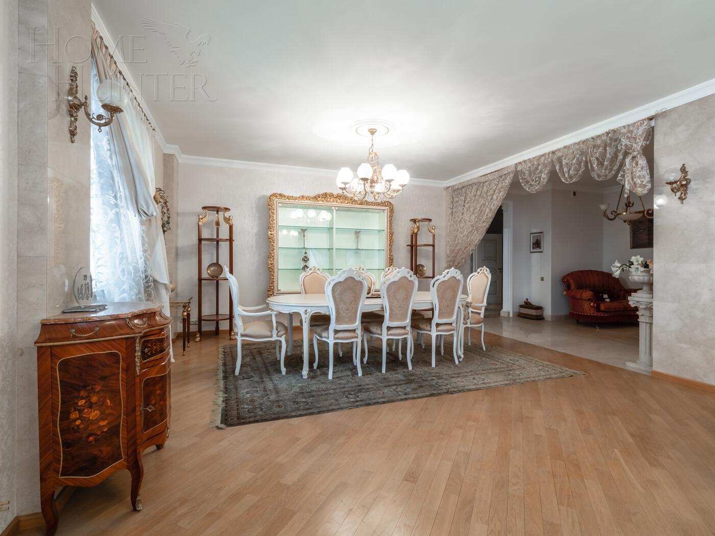 4-КОМН. КВАРТИРА С ОТДЕЛКОЙ 220 М² НА 31 ЭТАЖЕ