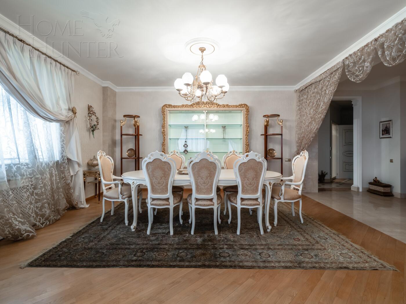 4-КОМН. КВАРТИРА С ОТДЕЛКОЙ 220 М² НА 31 ЭТАЖЕ