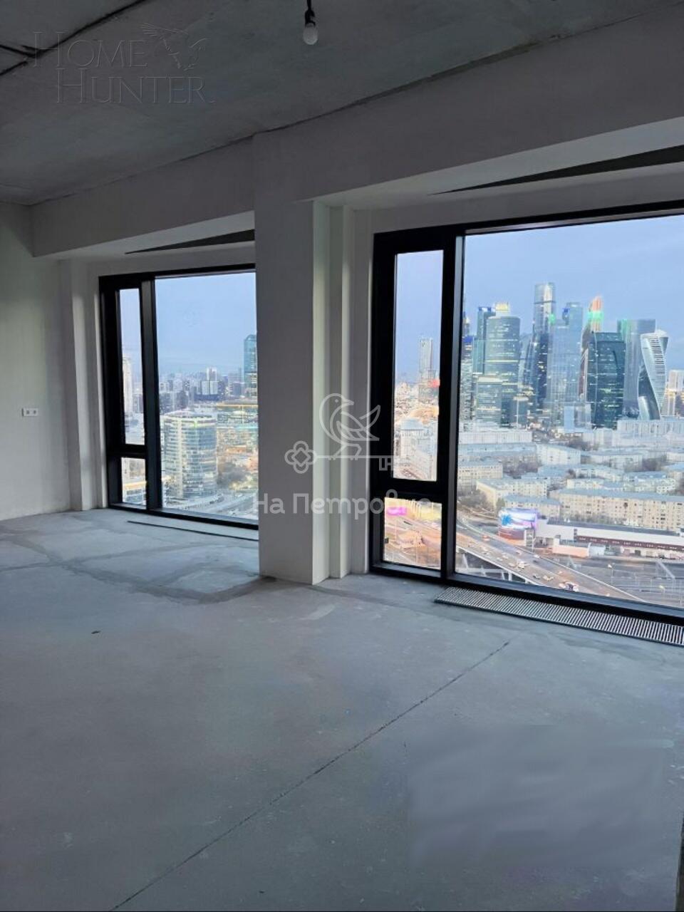 4-КОМН. КВАРТИРА БЕЗ ОТДЕЛКИ 104.2 М² НА 33 ЭТАЖЕ