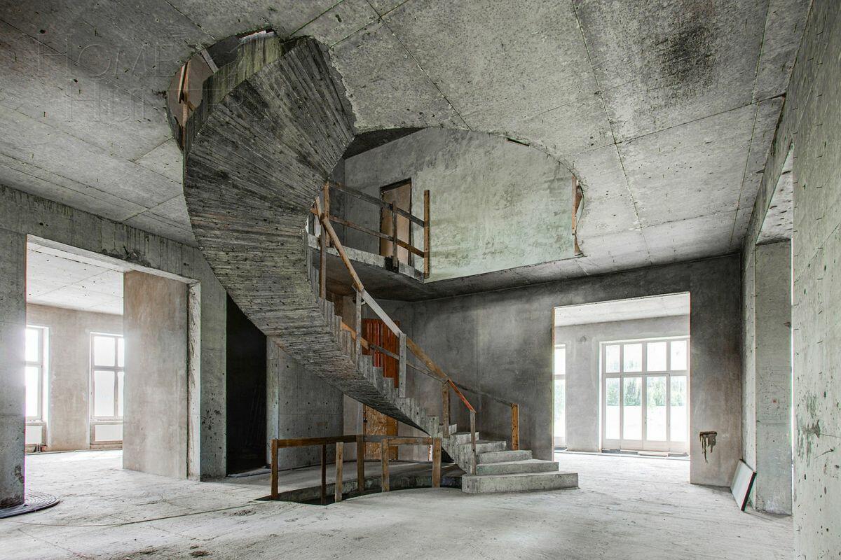 2-этажный коттедж 1 289 м² без отделки