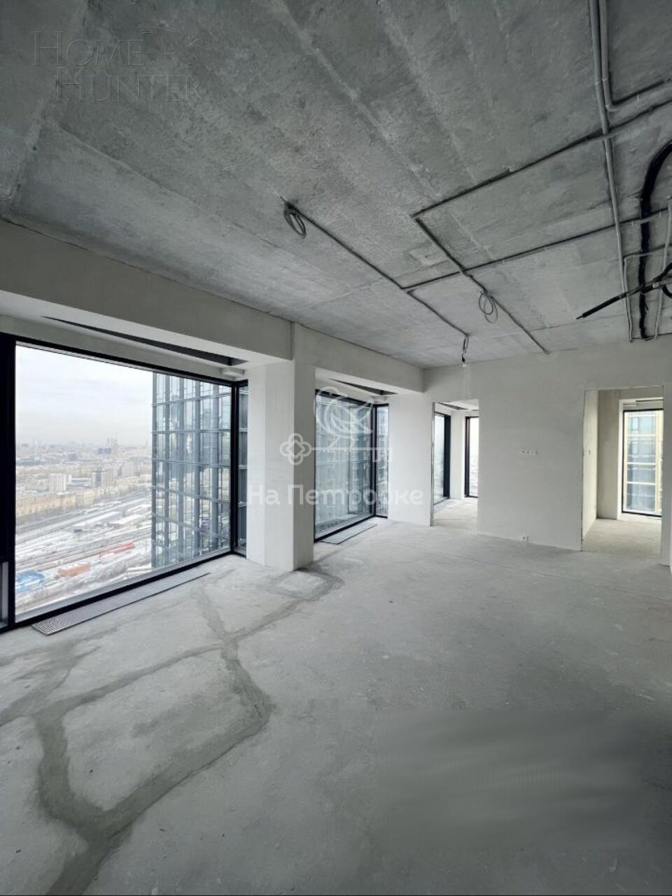 4-КОМН. КВАРТИРА БЕЗ ОТДЕЛКИ 104.2 М² НА 33 ЭТАЖЕ