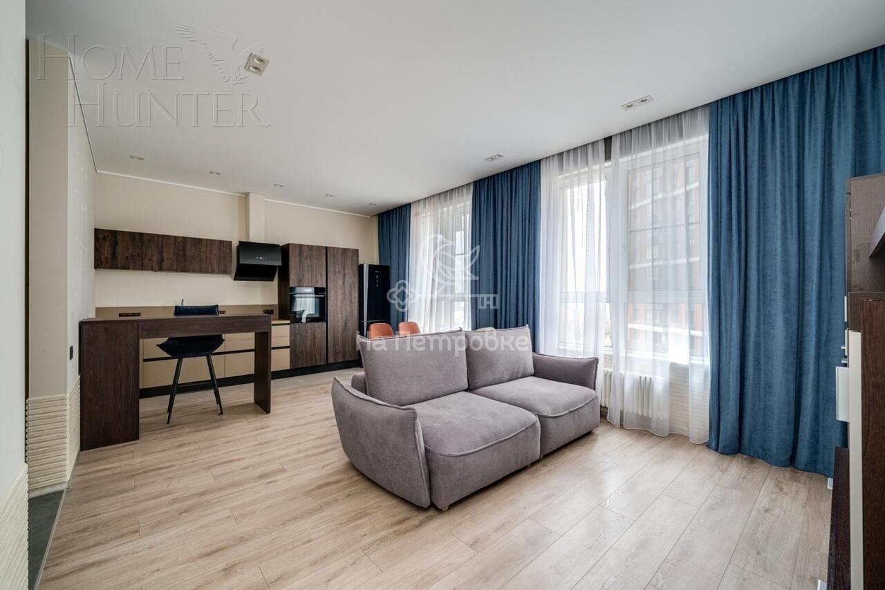 2-КОМН. КВАРТИРА С ОТДЕЛКОЙ 70.3 М² НА 8 ЭТАЖЕ