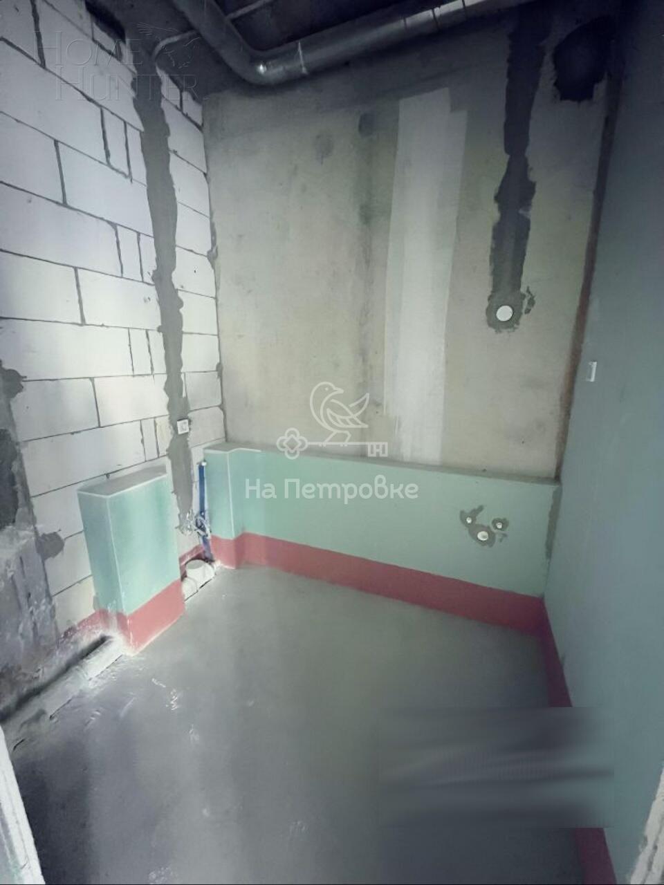 4-КОМН. КВАРТИРА БЕЗ ОТДЕЛКИ 104.2 М² НА 33 ЭТАЖЕ