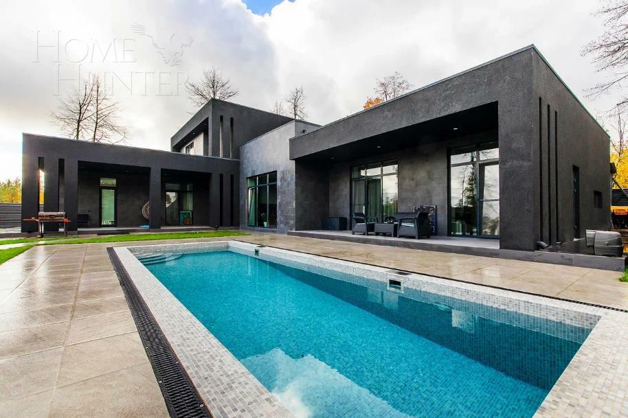 2-этажный коттедж 450 м² с отделкой