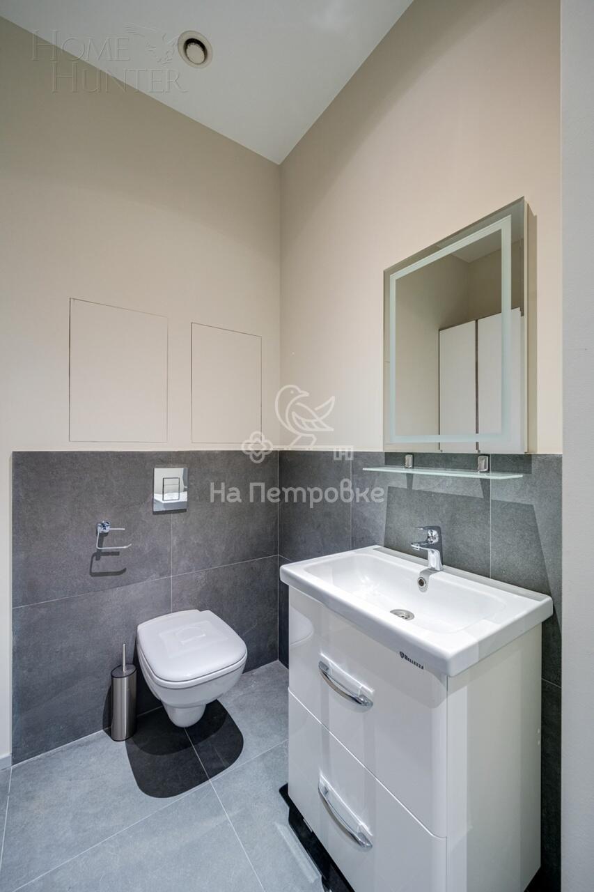 2-КОМН. КВАРТИРА С ОТДЕЛКОЙ 70.3 М² НА 8 ЭТАЖЕ