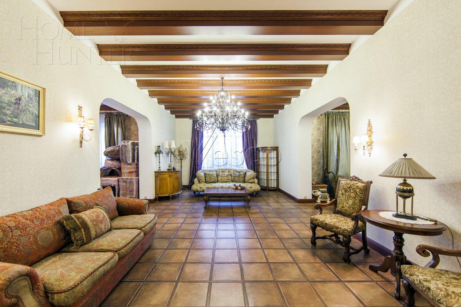 2-этажный коттедж 1 100 м² с отделкой