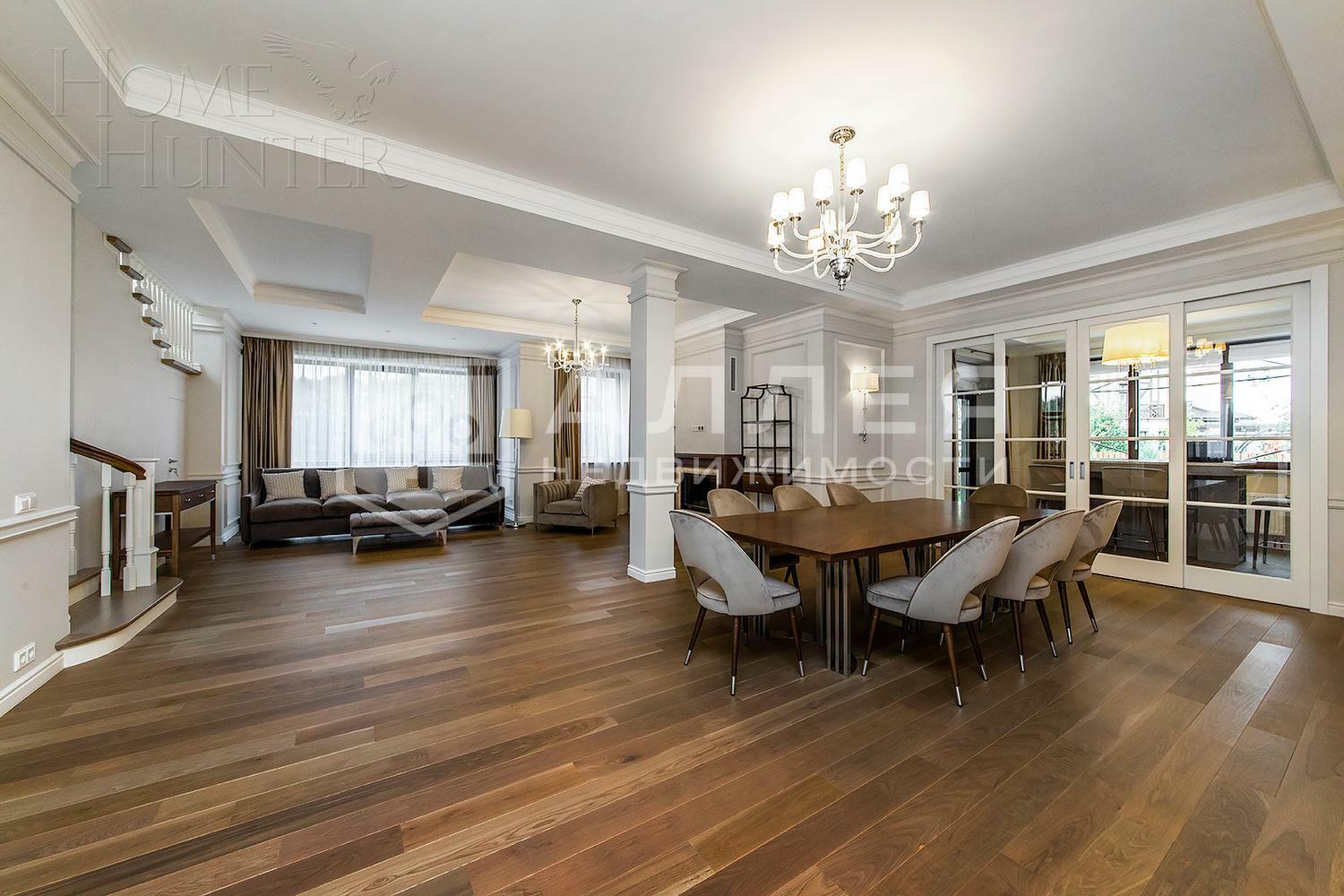 2-этажный коттедж 1 000 м² с отделкой