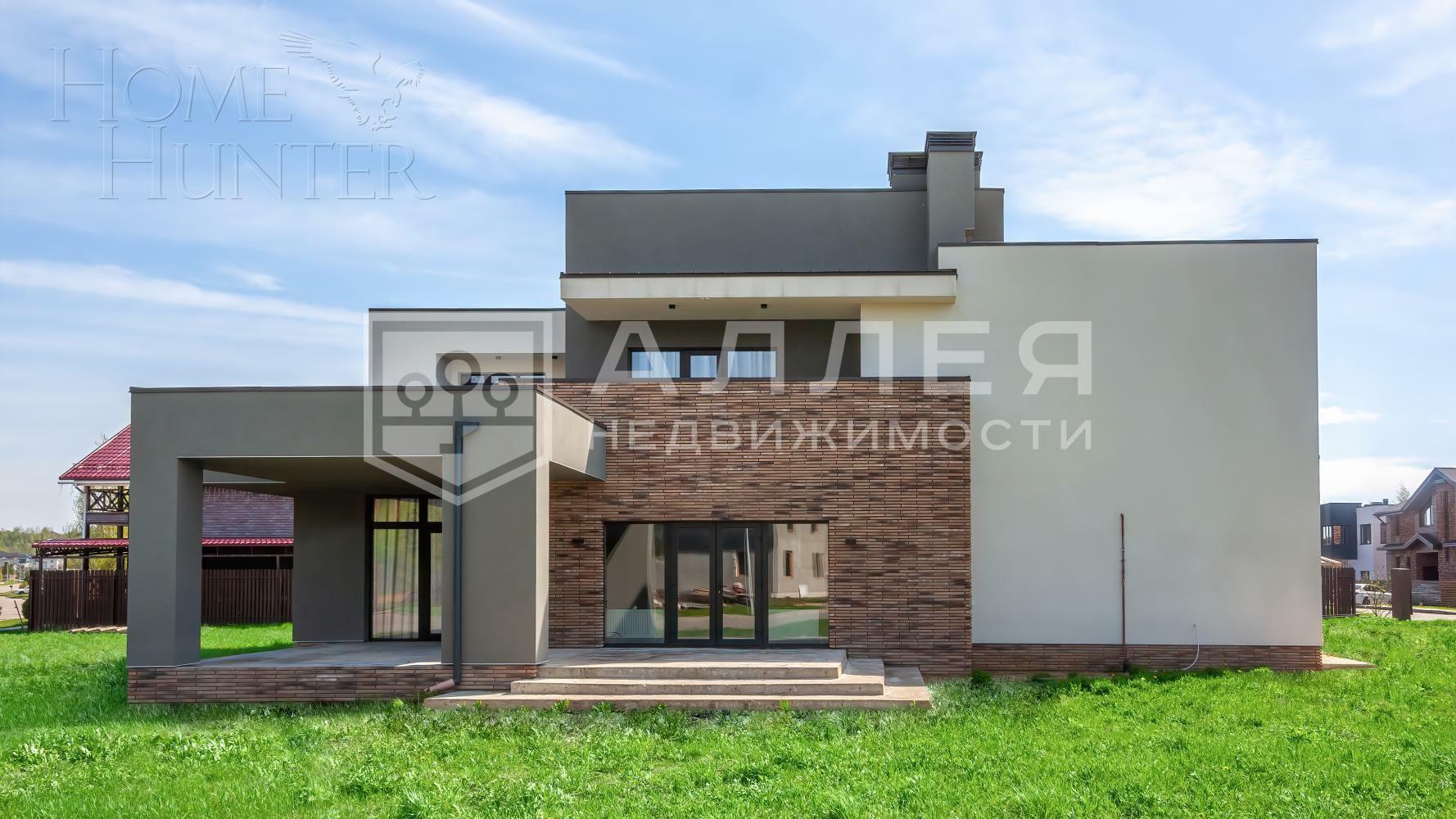 2-этажный коттедж 500 м² с отделкой