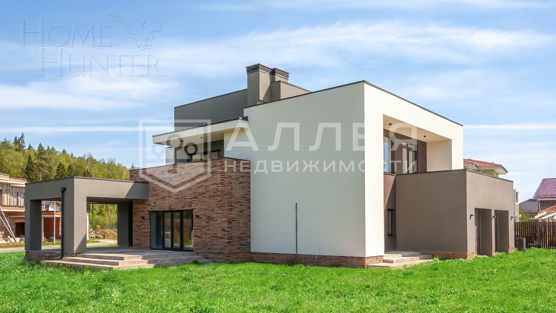 2-этажный коттедж 500 м² с отделкой