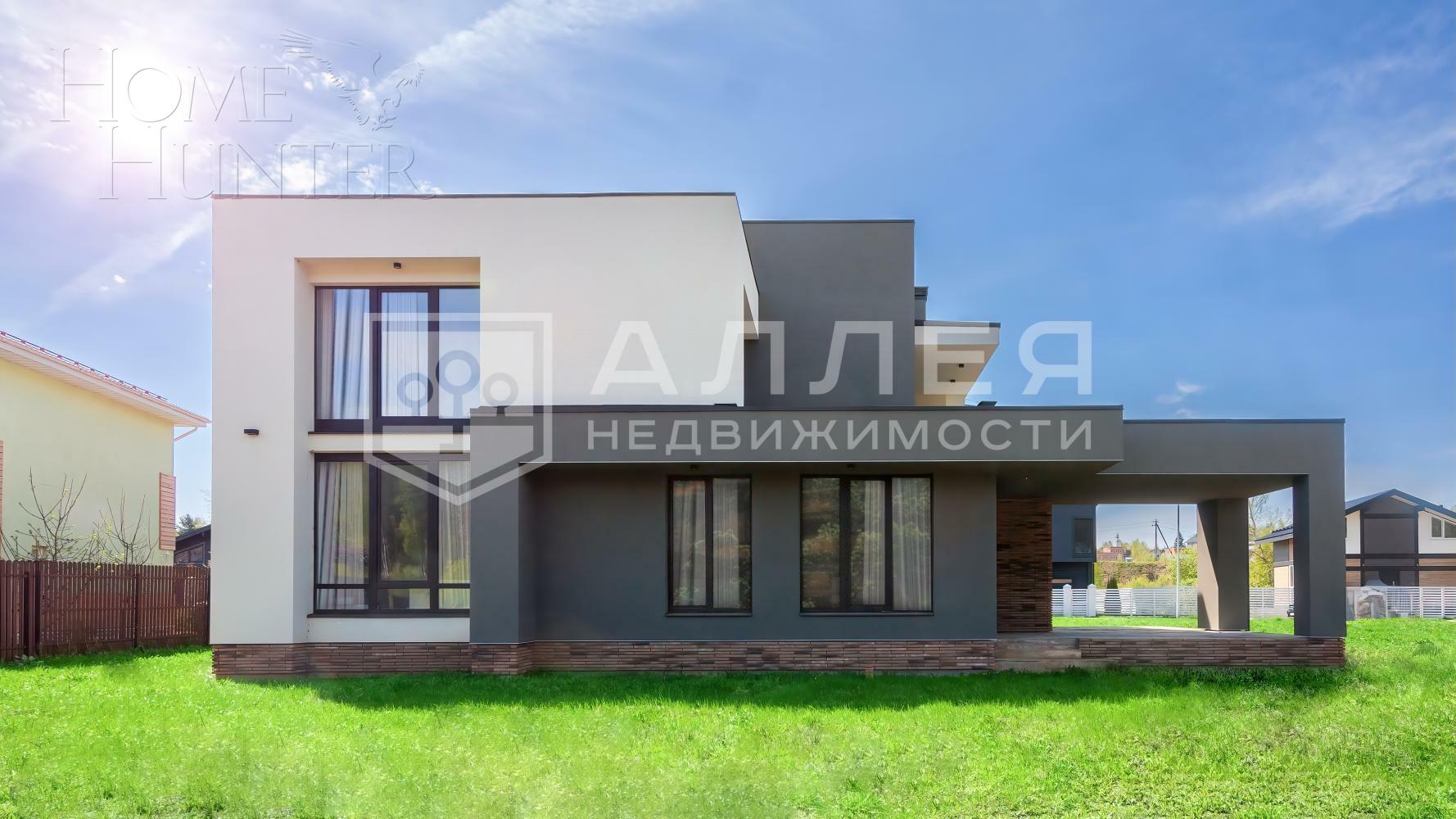 2-этажный коттедж 500 м² с отделкой
