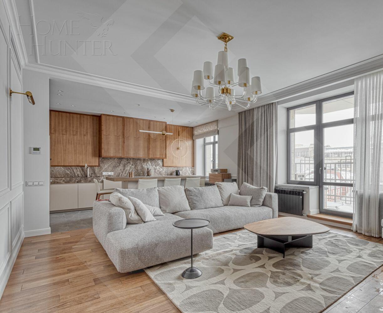 3-КОМН. КВАРТИРА С ОТДЕЛКОЙ 124 М² НА 7 ЭТАЖЕ