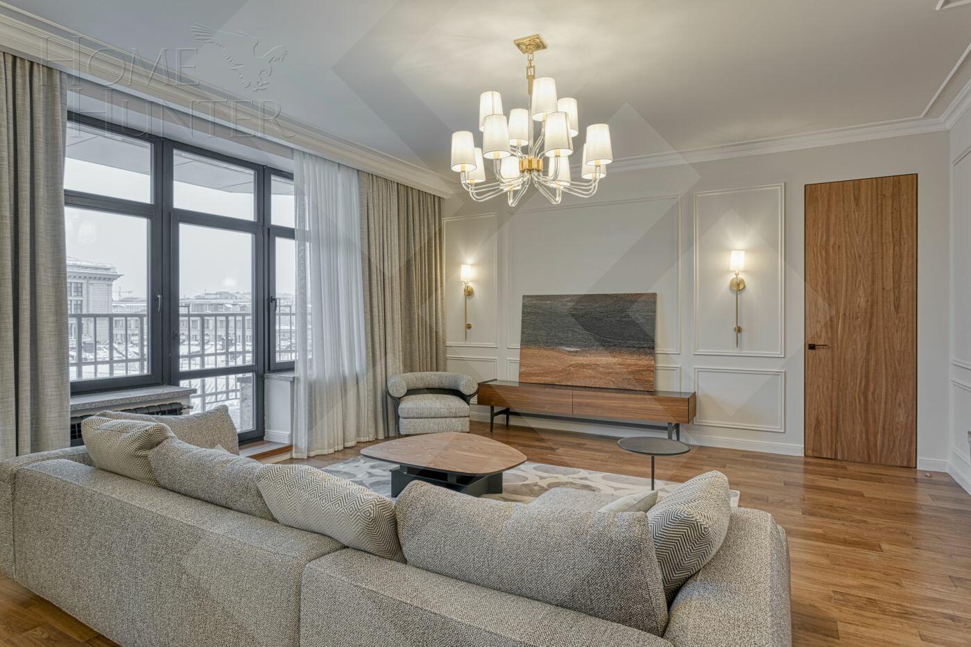 3-КОМН. КВАРТИРА С ОТДЕЛКОЙ 124 М² НА 7 ЭТАЖЕ