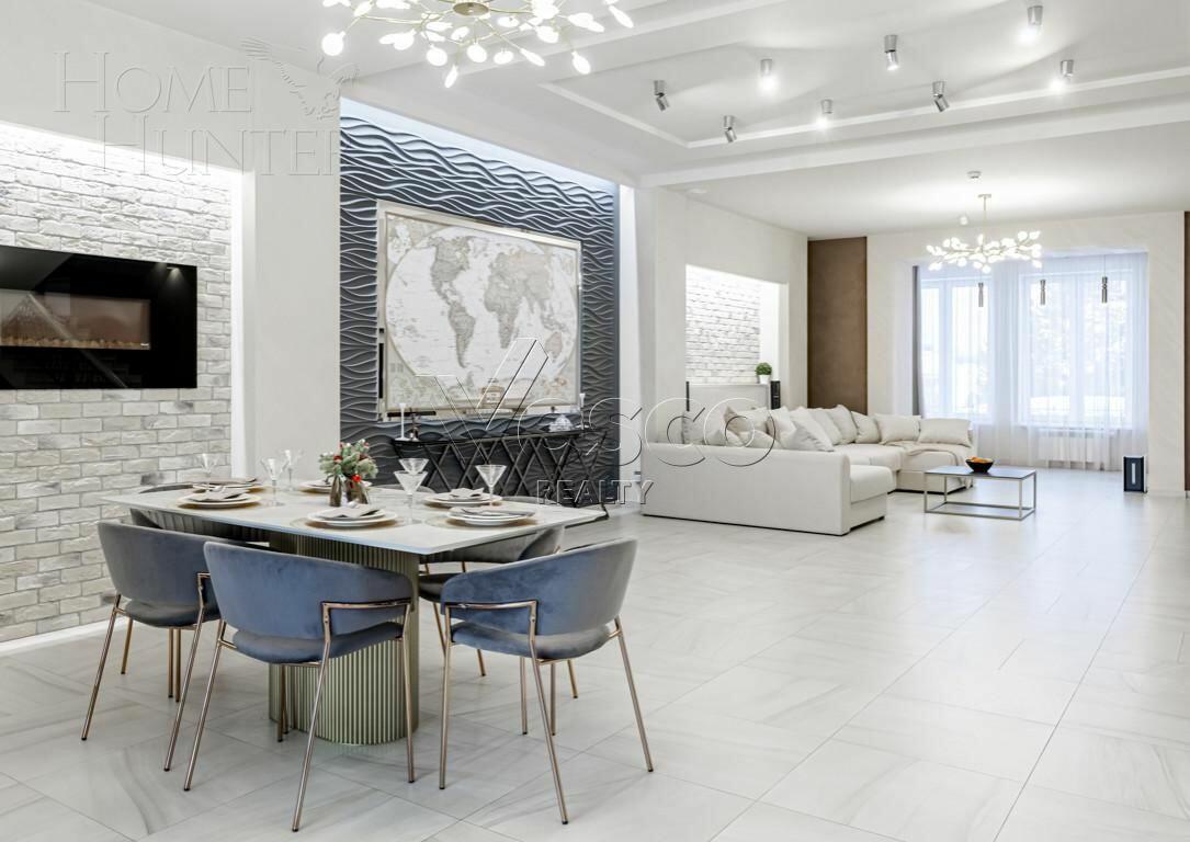 2-этажный таунхаус 550 м² с отделкой