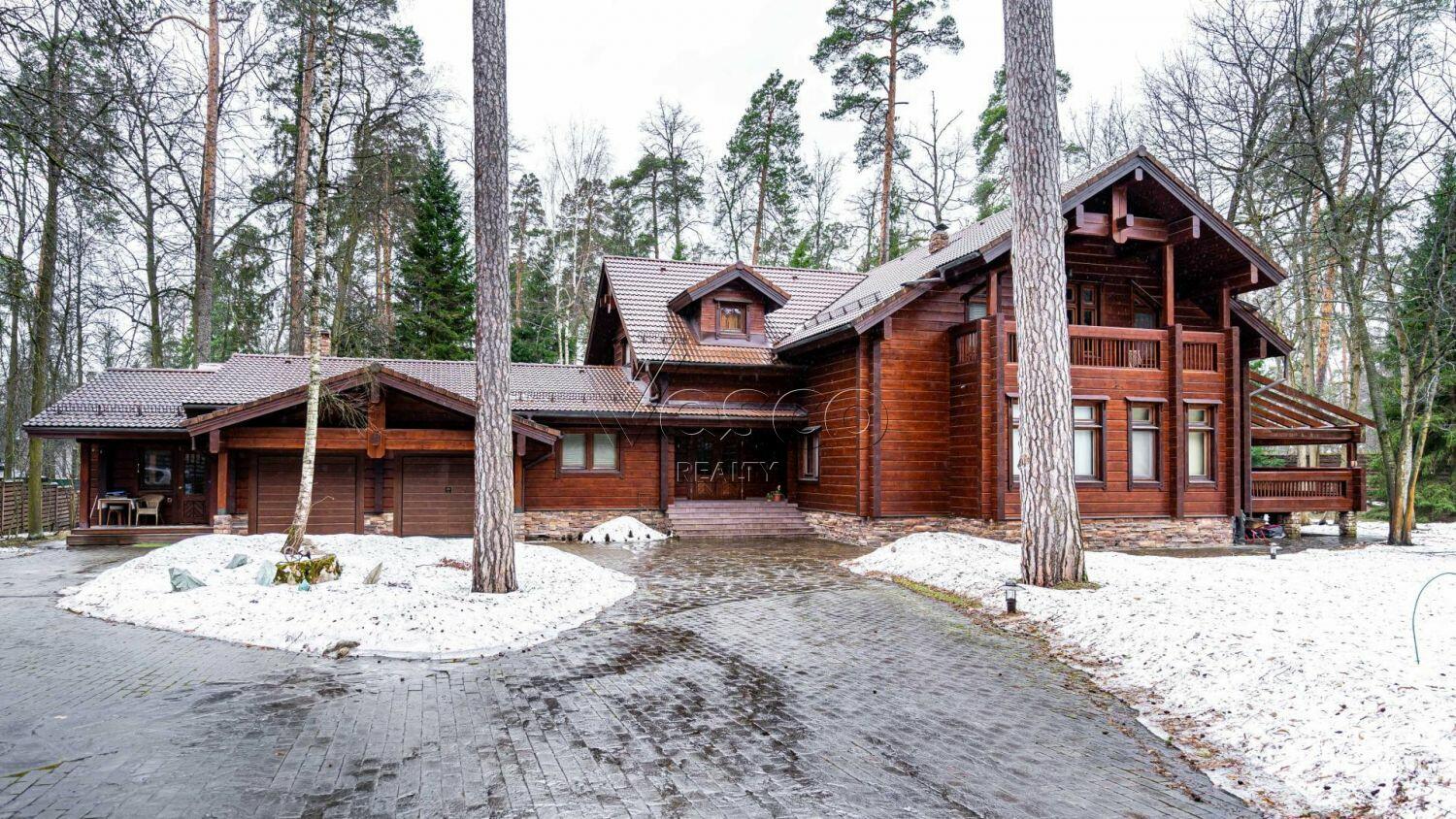 2-этажный коттедж 600 м² с отделкой