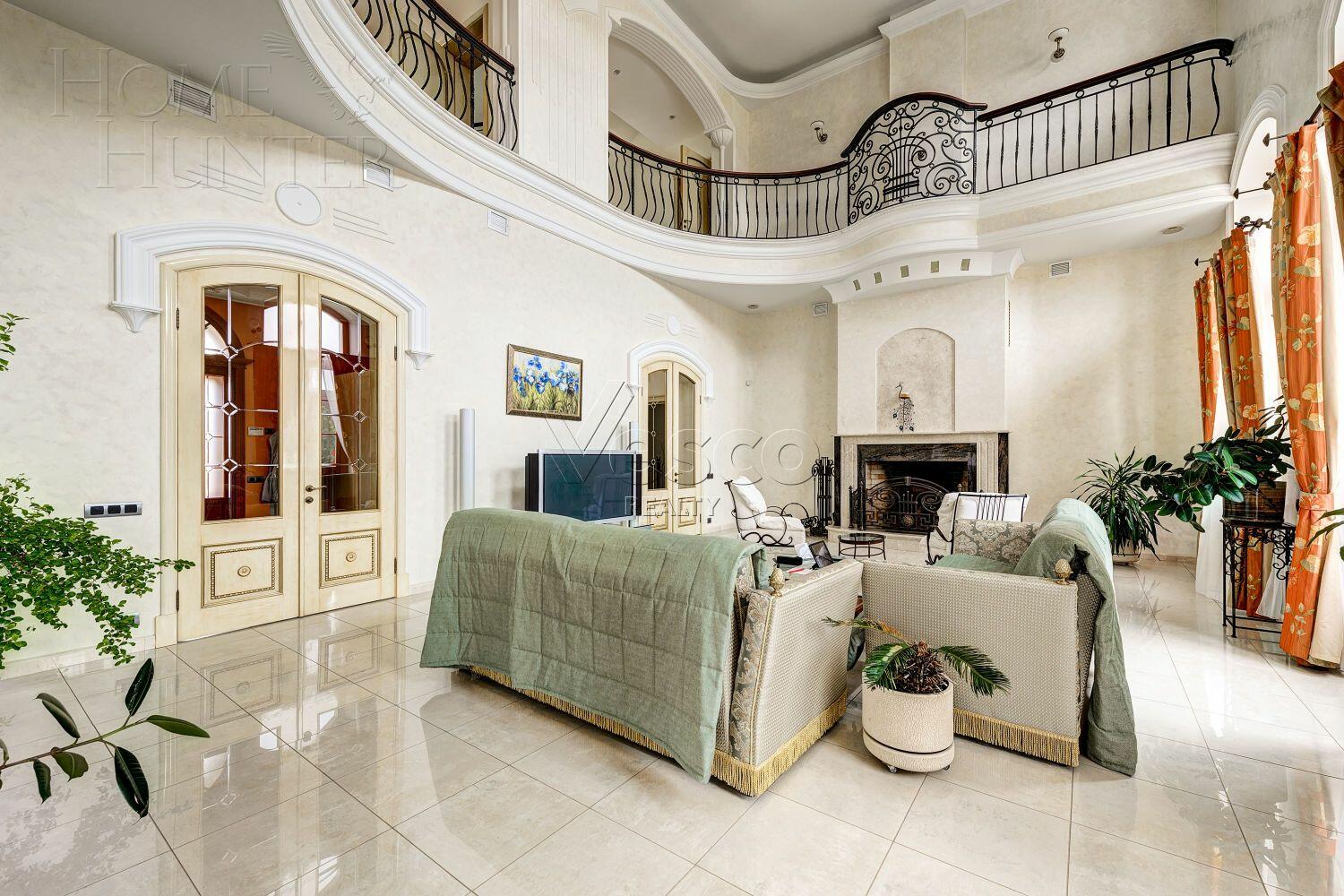 2-этажный коттедж 1 300 м² с отделкой