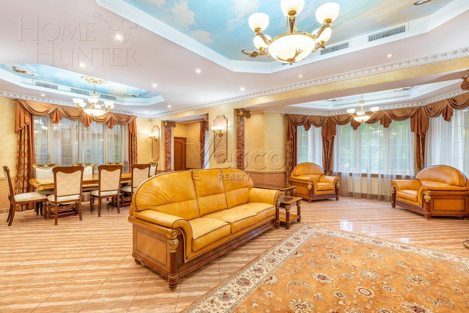 3-этажный коттедж 1 014 м² с отделкой