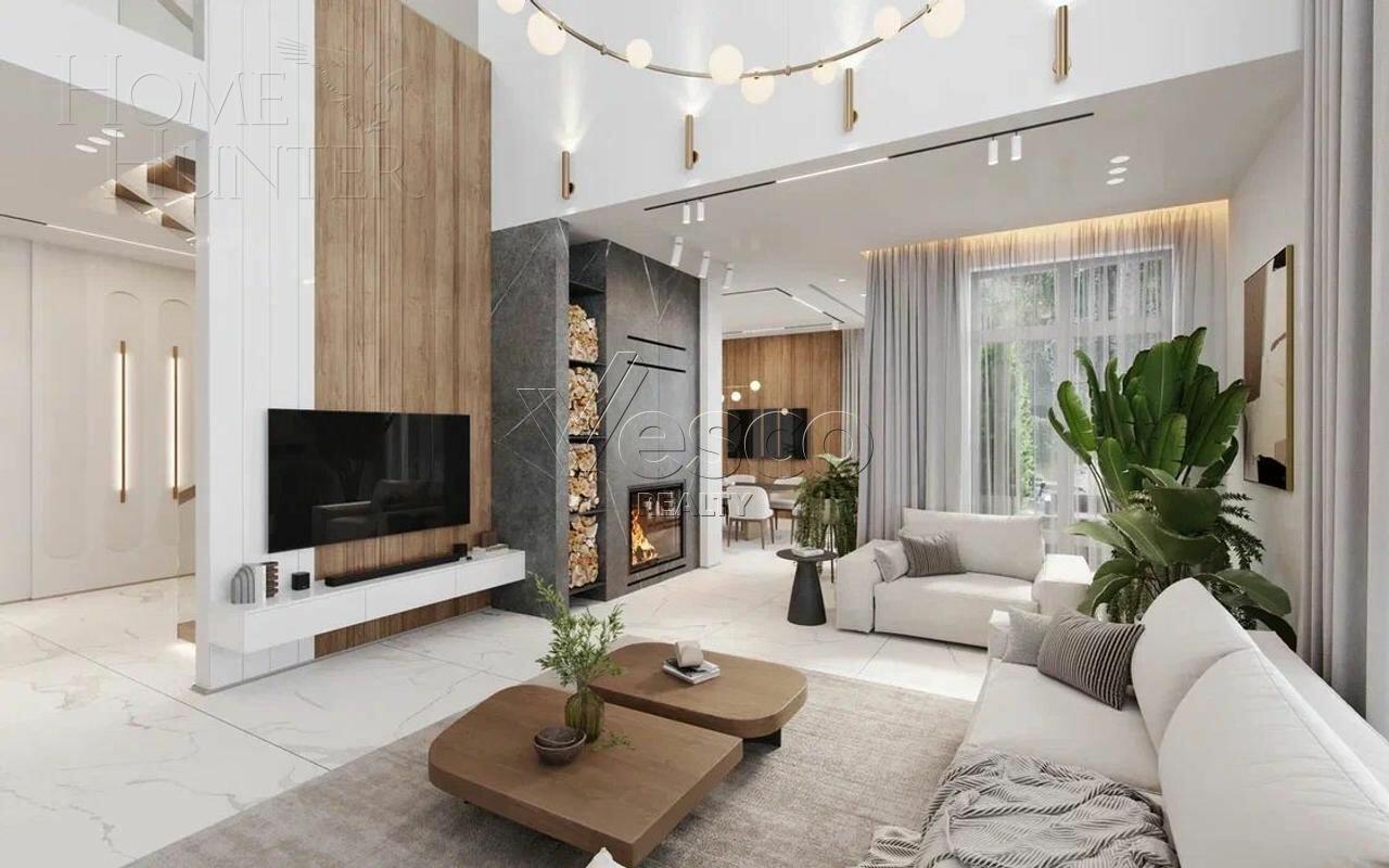 2-этажный коттедж 520 м² без отделки