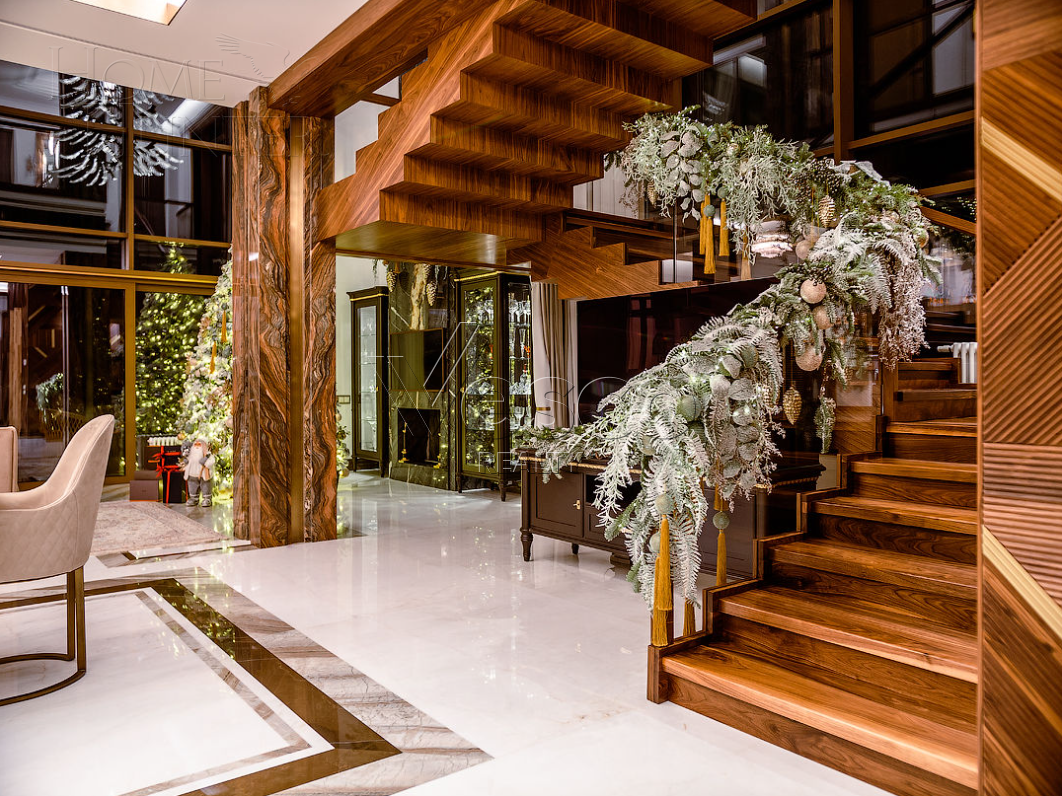 2-этажный коттедж 980 м² с отделкой