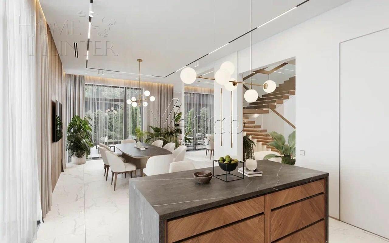 2-этажный коттедж 520 м² без отделки