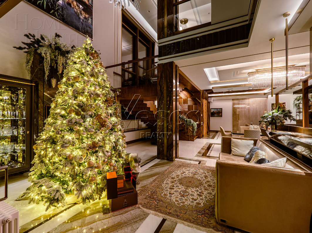 2-этажный коттедж 980 м² с отделкой