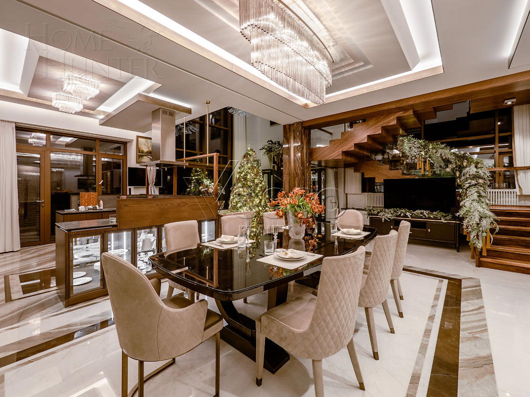 2-этажный коттедж 980 м² с отделкой