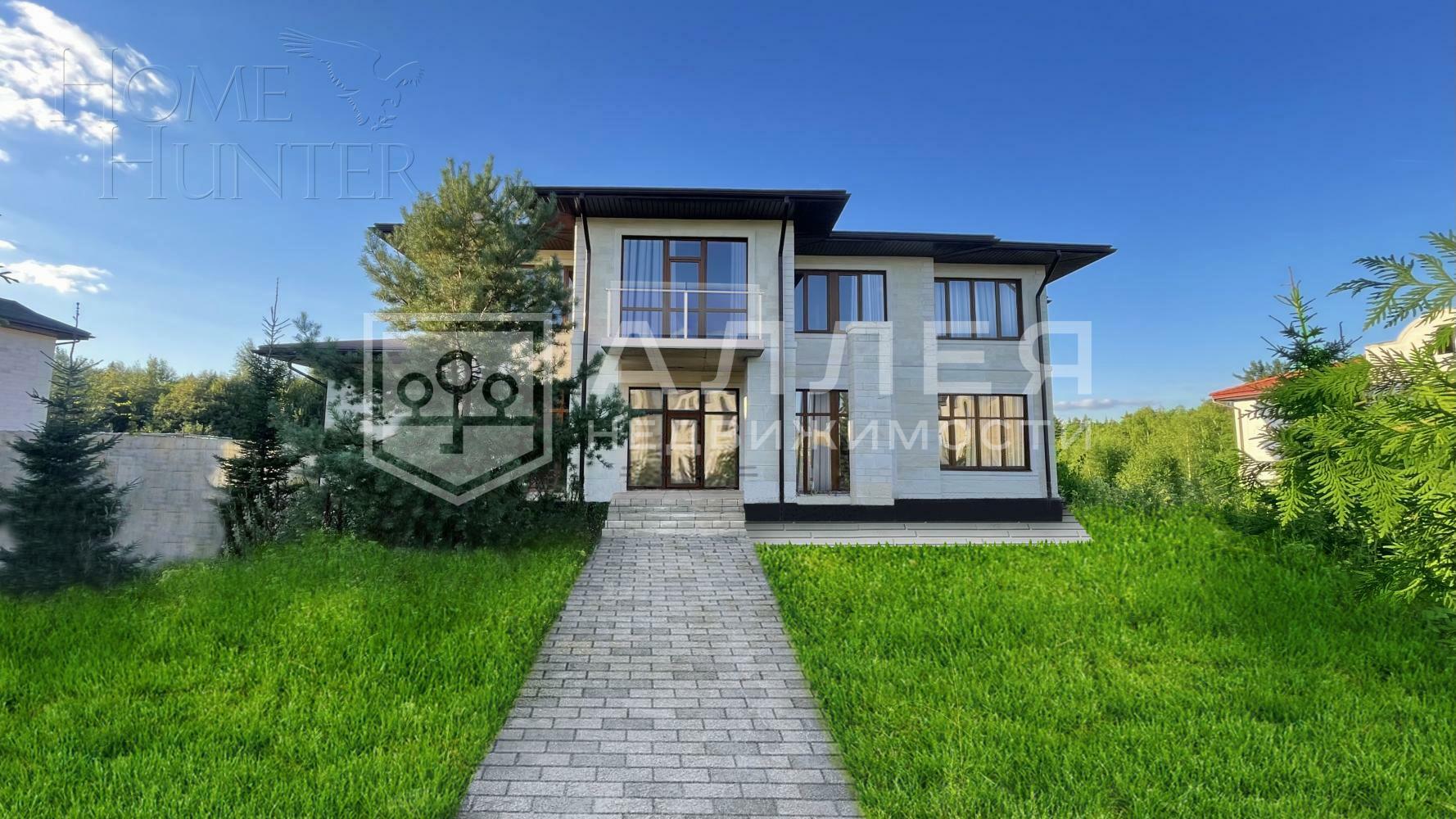 2-этажный коттедж 370 м² без отделки