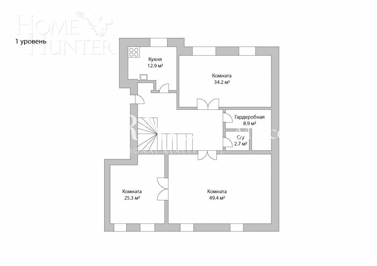 3-УРОВНЕВЫЙ ПЕНТХАУС С ОТДЕЛКОЙ 379 М² НА 7 ЭТАЖЕ