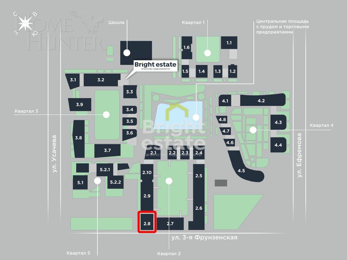 3-КОМН. КВАРТИРА БЕЗ ОТДЕЛКИ 113 М² НА 6 ЭТАЖЕ