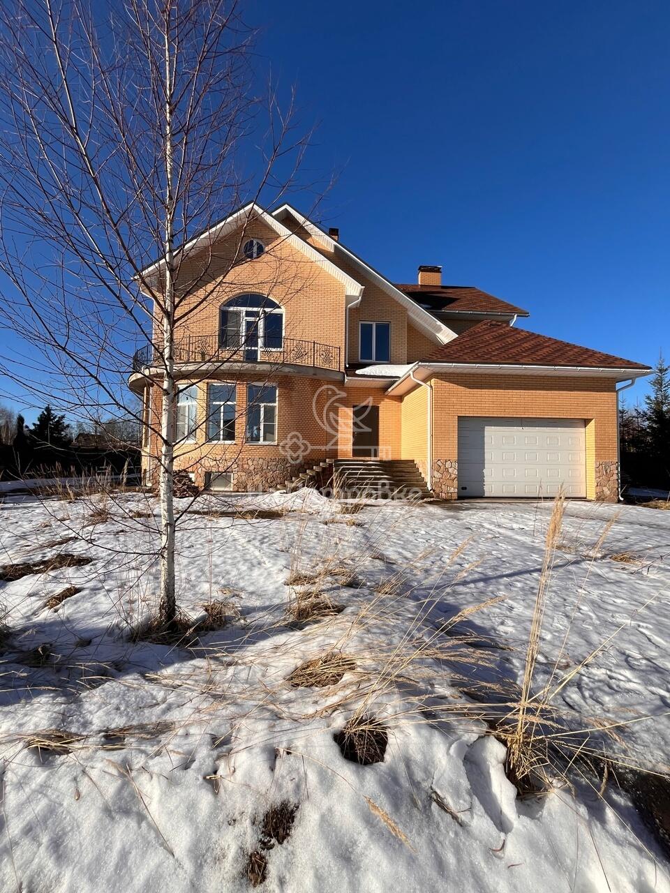 3-этажный коттедж 485.7 м² без отделки