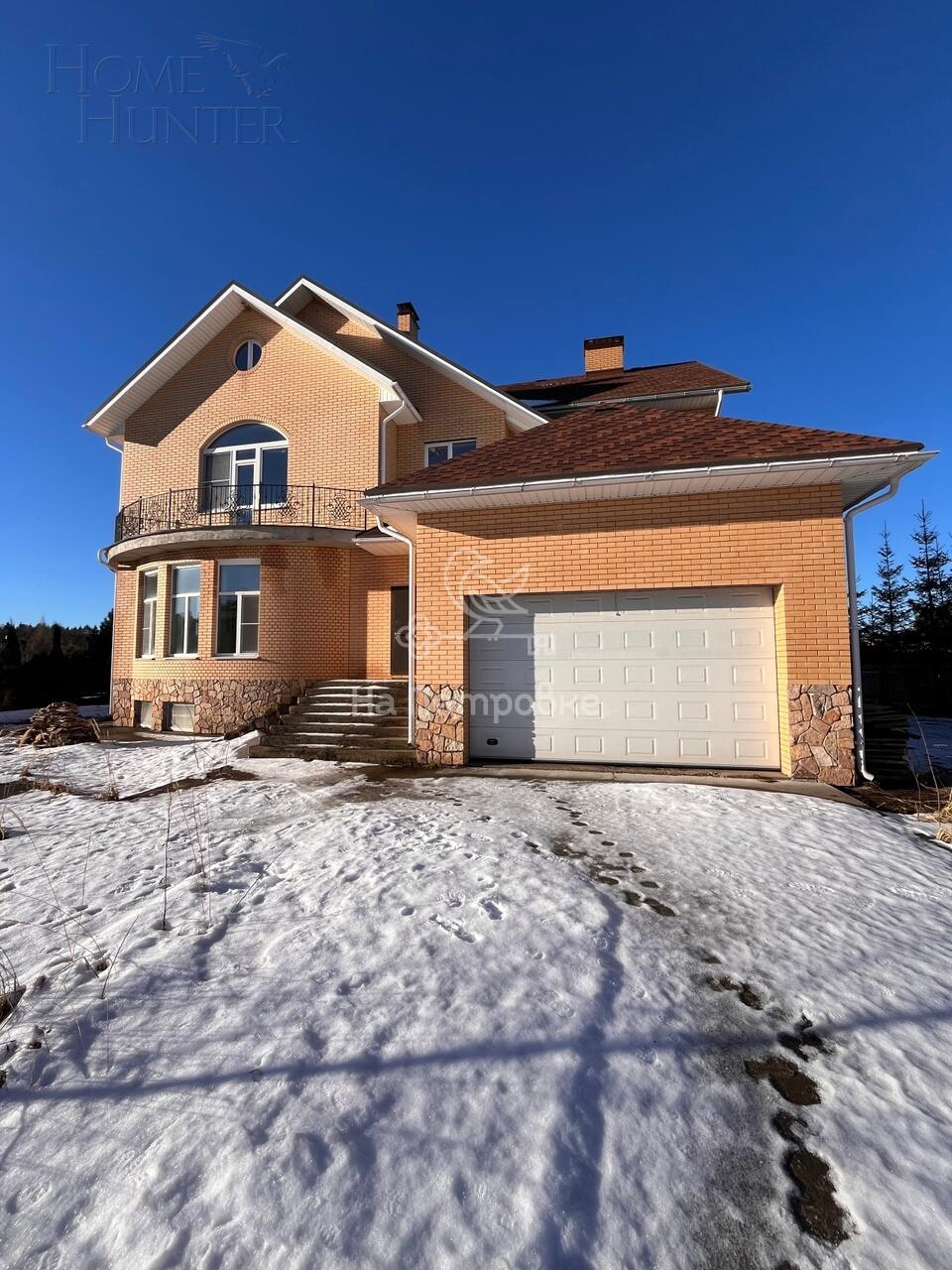 3-этажный коттедж 485.7 м² без отделки