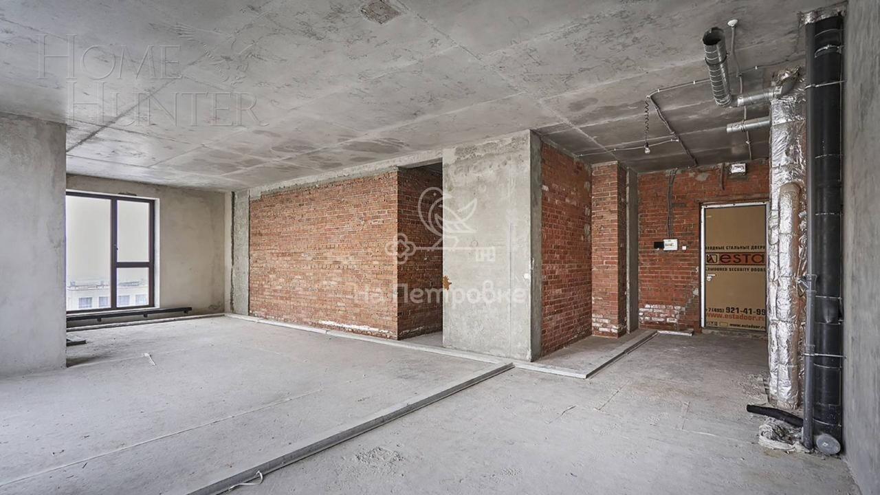 3-КОМН. КВАРТИРА БЕЗ ОТДЕЛКИ 73 М² НА 17 ЭТАЖЕ