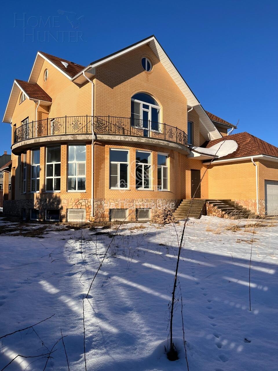 3-этажный коттедж 485.7 м² без отделки