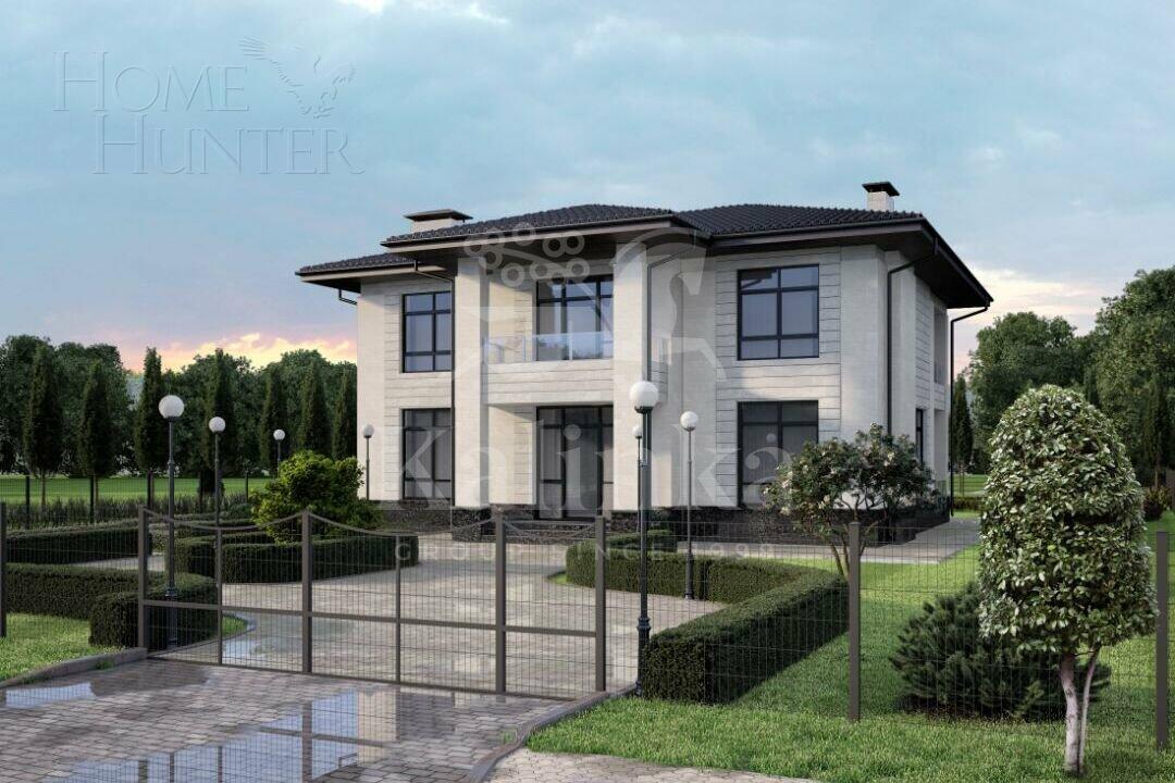 2-этажный коттедж 276.42 м² без отделки