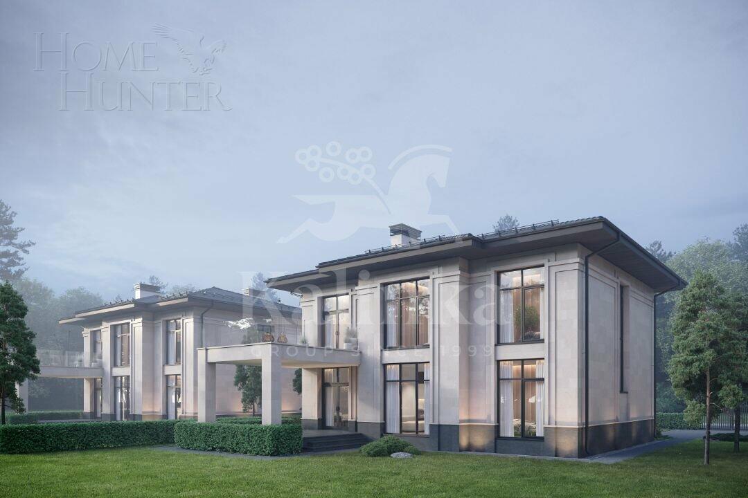 2-этажный коттедж 307 м² без отделки