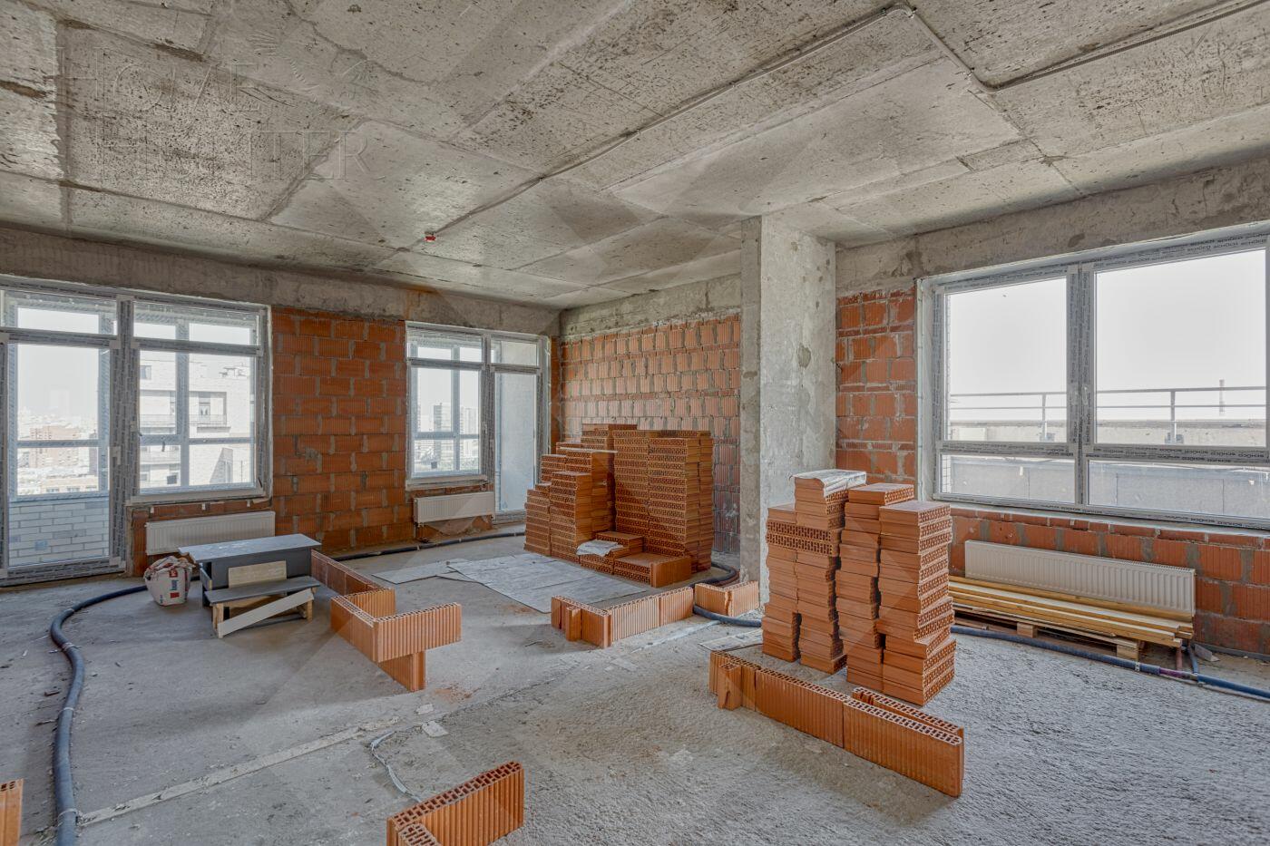 5-КОМН. КВАРТИРА БЕЗ ОТДЕЛКИ 149.2 М² НА 19 ЭТАЖЕ