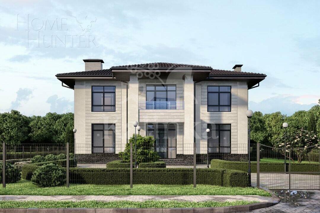 2-этажный коттедж 276.42 м² без отделки