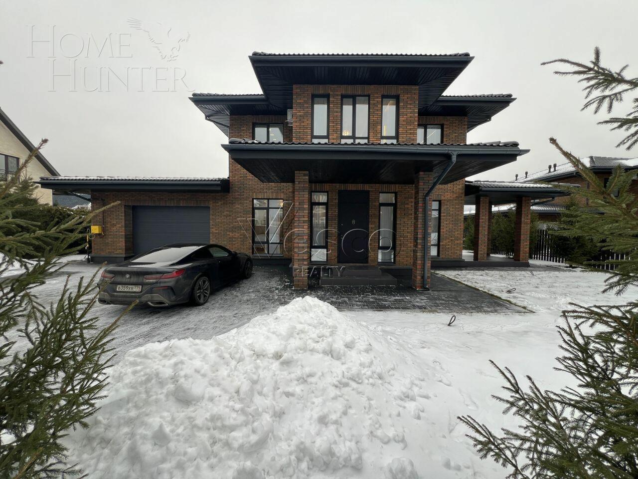 2-этажный коттедж 306 м² с отделкой