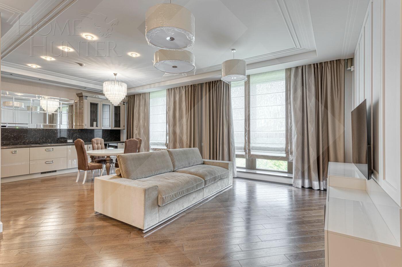 3-КОМН. КВАРТИРА С ОТДЕЛКОЙ 140 М² НА 5 ЭТАЖЕ