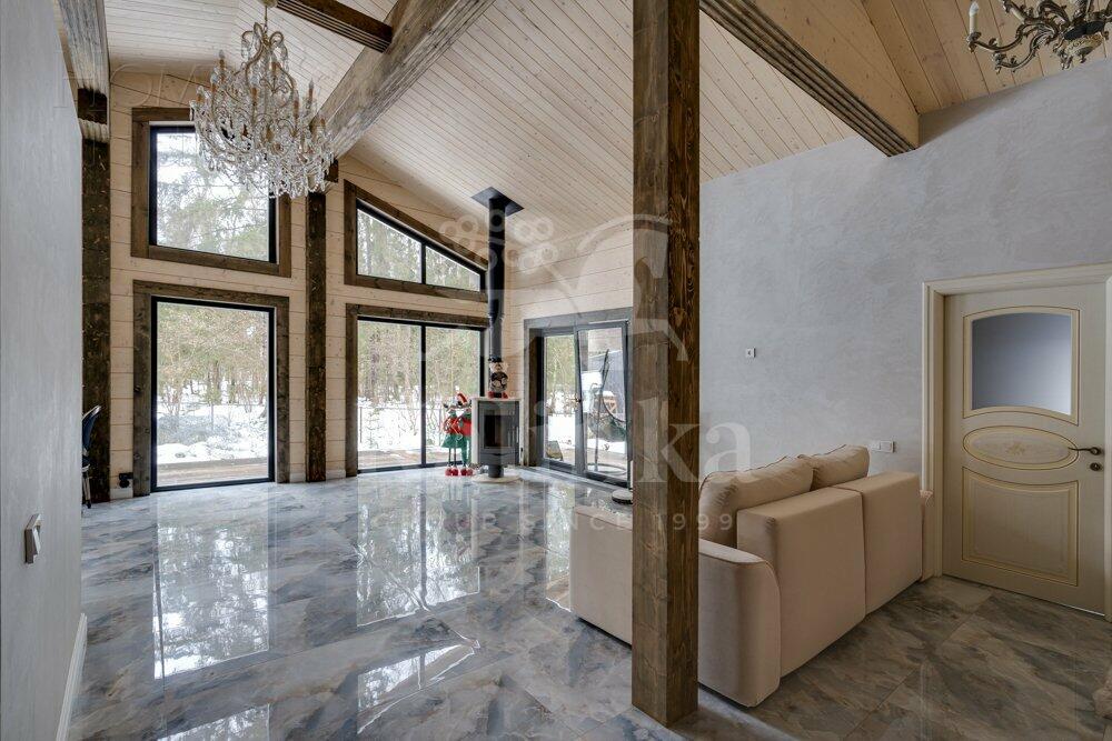 1-этажный коттедж 210 м² с отделкой