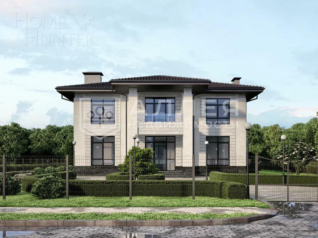2-этажный коттедж 276.42 м² без отделки