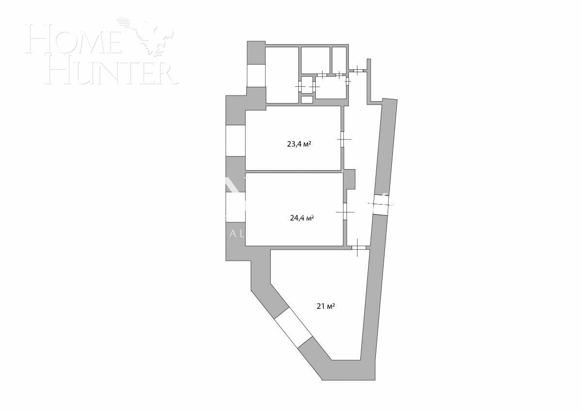 3-КОМН. КВАРТИРА С ОТДЕЛКОЙ 103 М² НА 2 ЭТАЖЕ