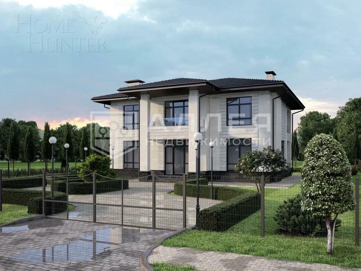 2-этажный коттедж 276.42 м² без отделки
